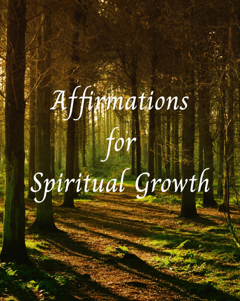 affirmations for spiritual growth